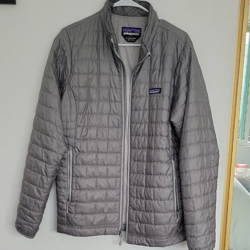 Patagonia Silver Quilted Jacket